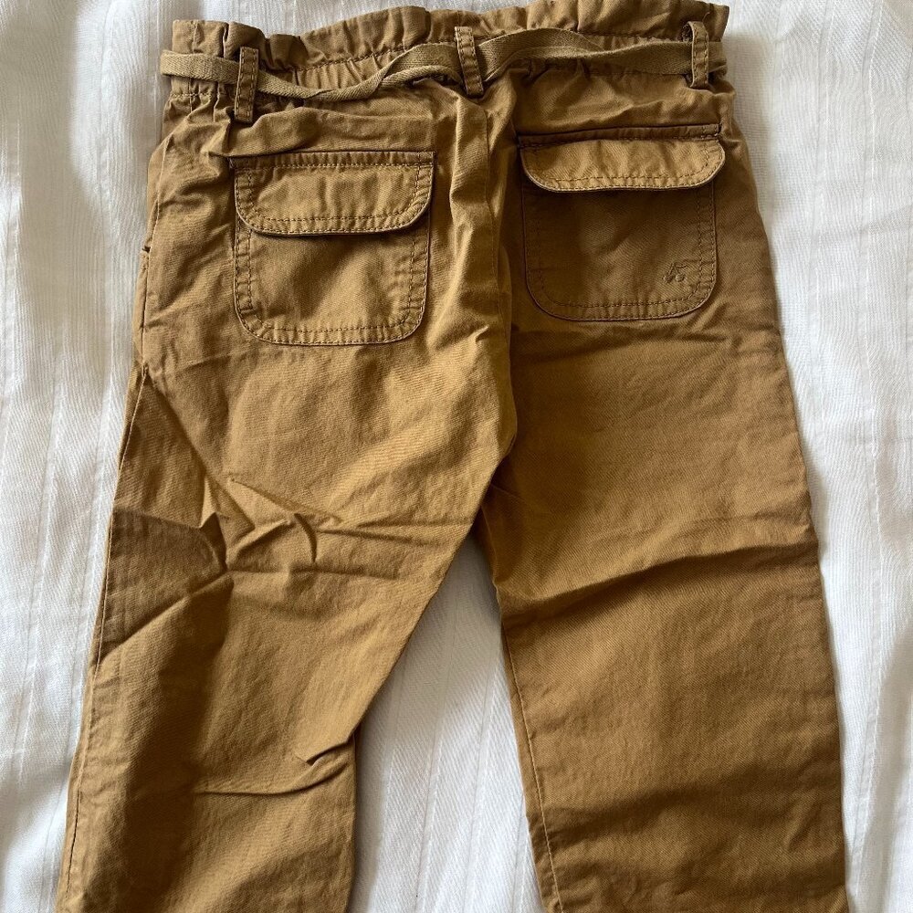 Bonpoint Khaki Brown baby girl pants size 18 months - Picture 2 of 4